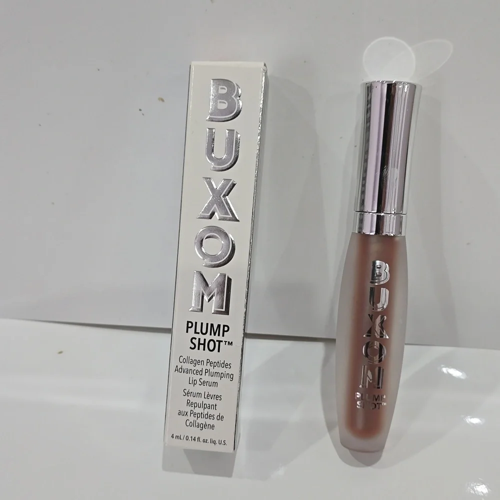 NIB ✅ Buxom #CELESTIAL NUDE Plump Shot Collagen Peptides Lip Serum  ✨ BNIB